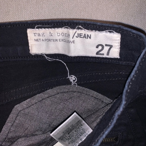 Rag & Bone x NET A PORTER Zipper Skinny Jean - Picture 6 of 6